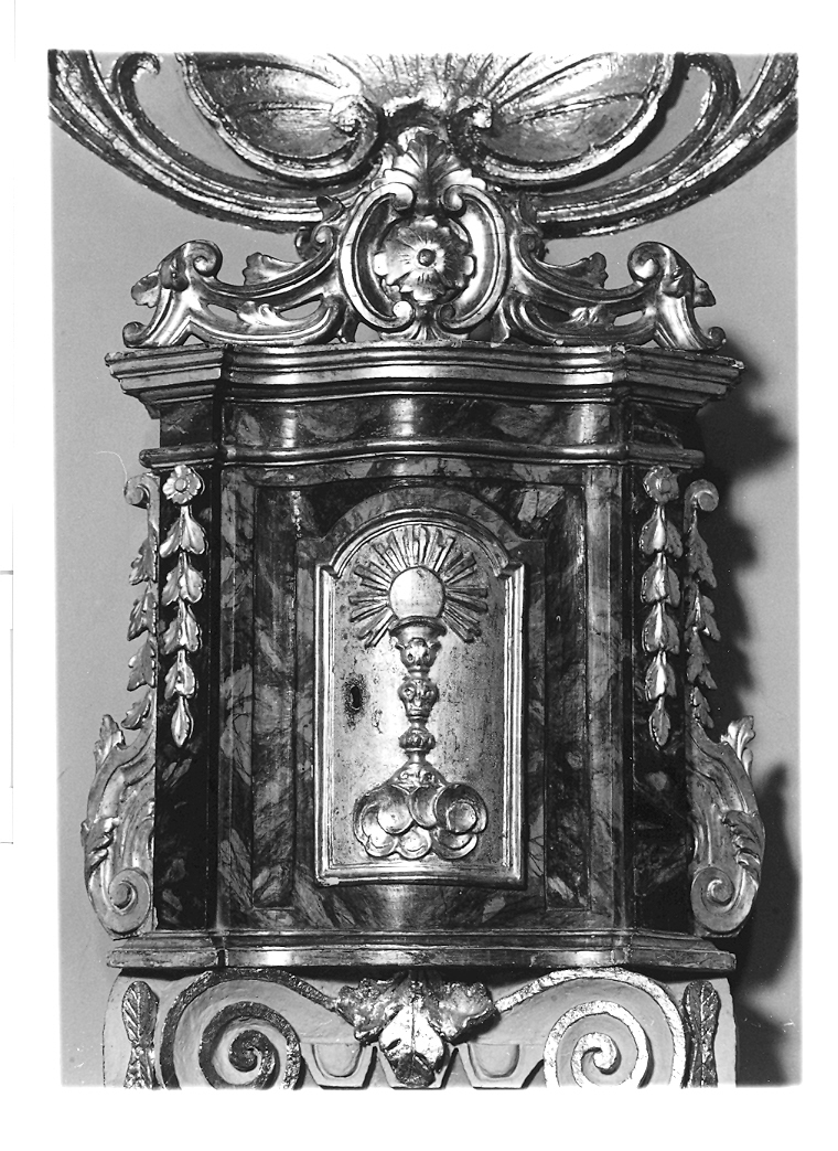 tabernacolo - bottega marchigiana (sec. XIX)