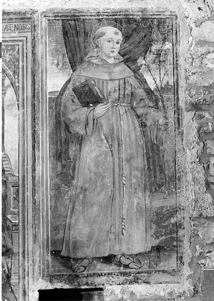 Sant'Antonio da Padova (dipinto) di Bontulli Paolo (prima metà sec. XVI)