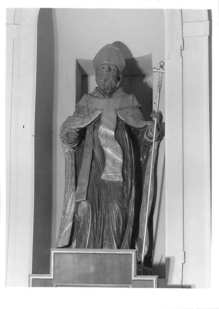 architettura illusionistica (statua) - manifattura marchigiana (seconda metà sec. XVIII)
