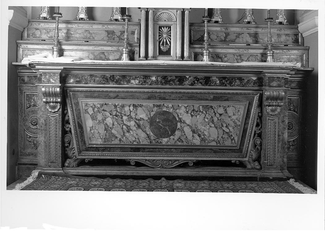altare - manifattura marchigiana (sec. XIX)