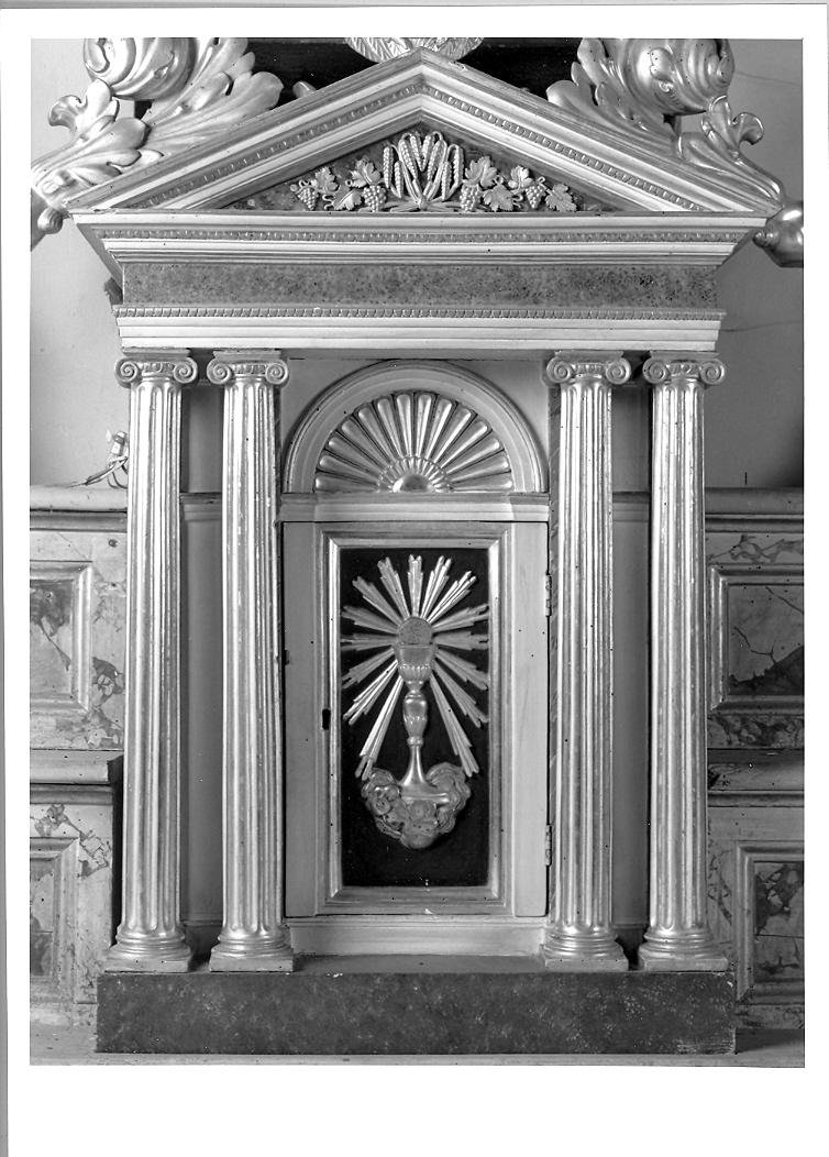 tabernacolo - manifattura marchigiana (sec. XIX)