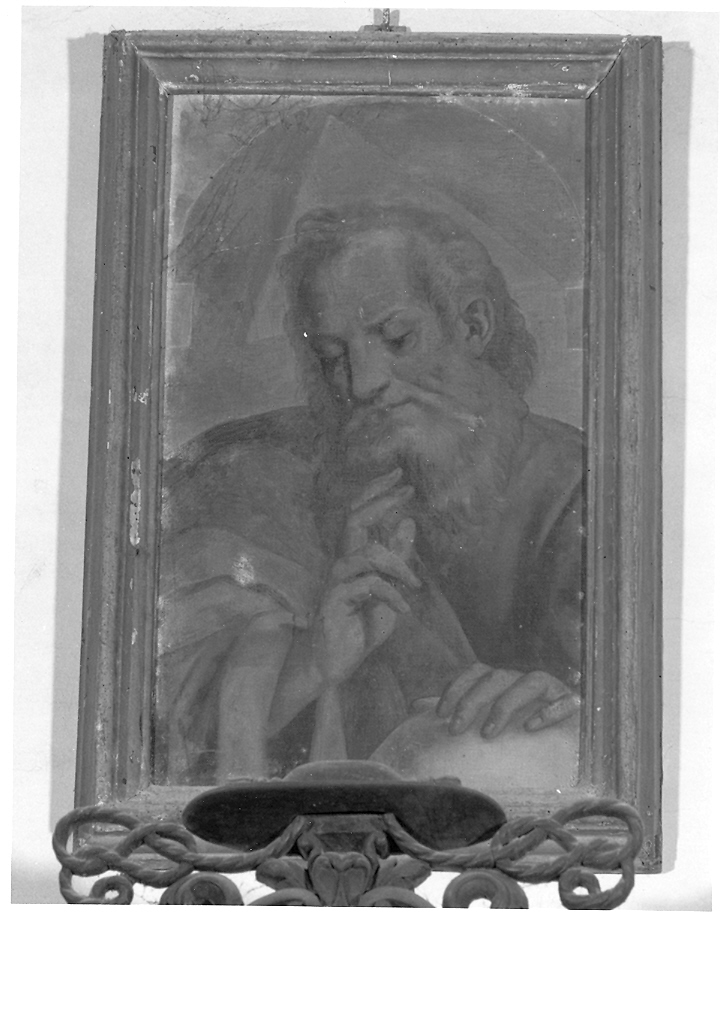 Padre Eterno benedicente (dipinto) - ambito marchigiano (sec. XVIII)