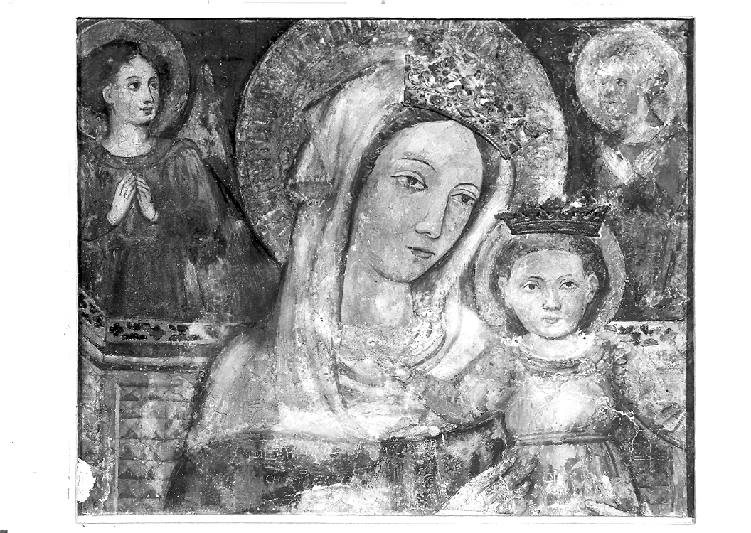 Madonna con Bambino e angeli (dipinto) - ambito umbro-marchigiano (seconda metà sec. XV)
