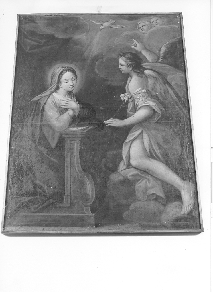 Annunciazione (dipinto) di Ferri Giovanni Francesco (sec. XVIII)