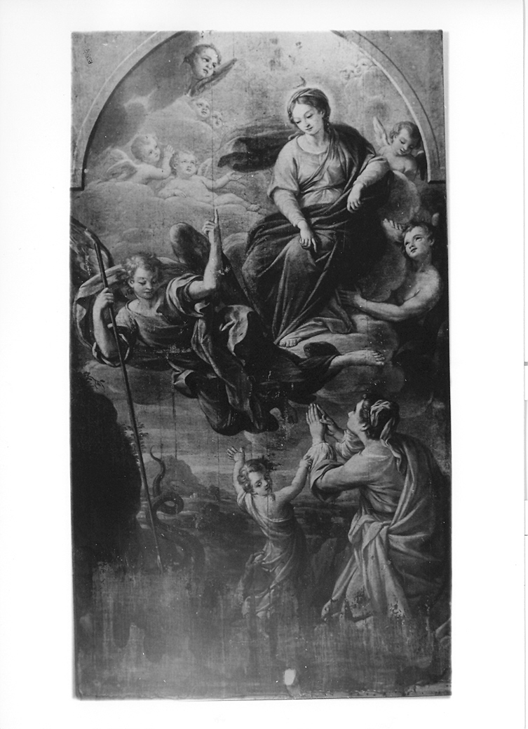 Madonna del Soccorso (dipinto) di Ferri Giovanni Francesco (sec. XVIII)