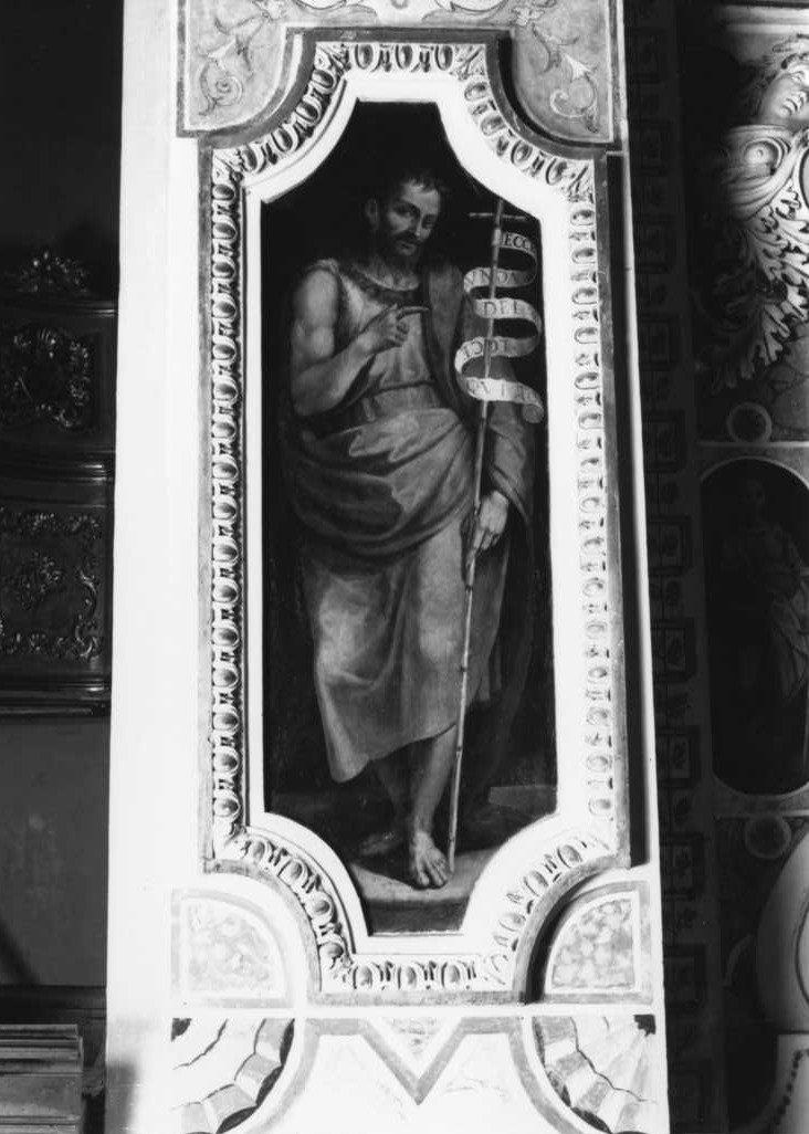 San Giovanni Battista (dipinto) di Damiani Felice (fine sec. XVI)