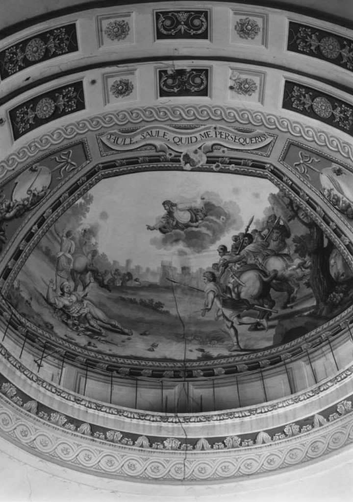 conversione di San Paolo (dipinto) di Aloè Giuseppe (sec. XVIII)