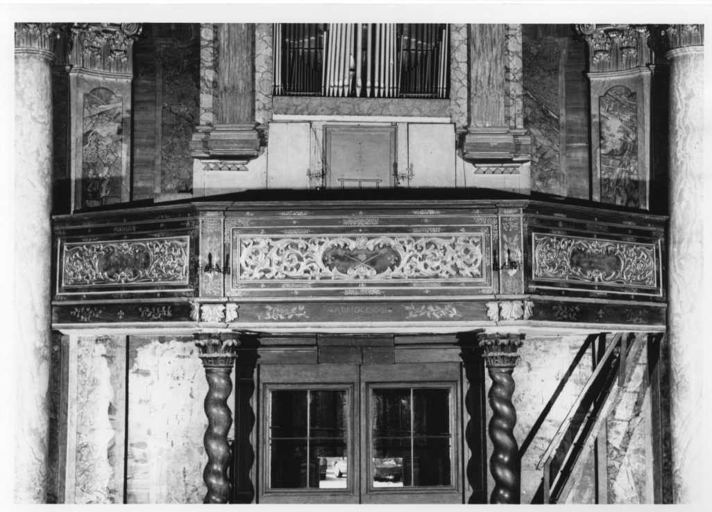 cantoria - manifattura marchigiana (sec. XVIII)