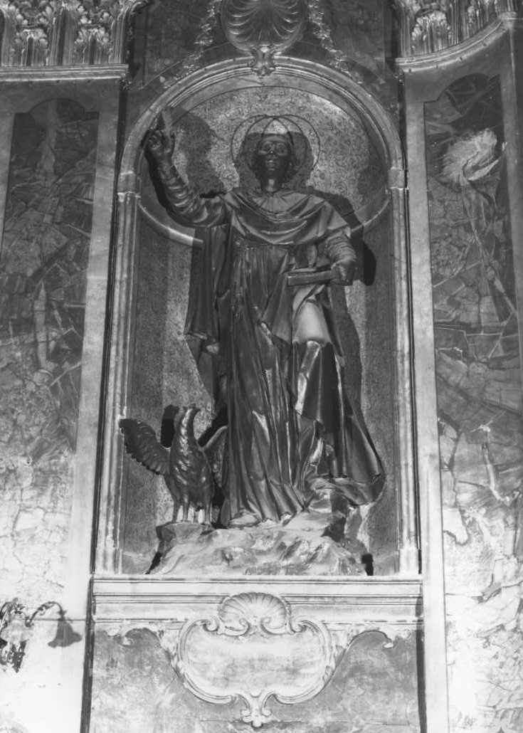 San Luca Evangelista (statua) - ambito italiano (sec. XVIII)