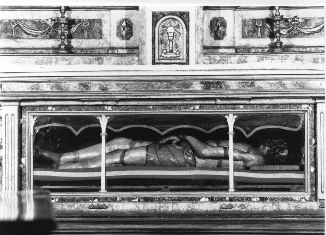 Cristo morto (statua) - bottega marchigiana (sec. XVII)