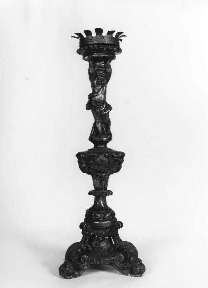 candeliere, serie - bottega marchigiana (primo quarto sec. XIX)