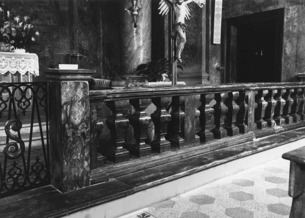 balaustrata - bottega marchigiana (sec. XIX)