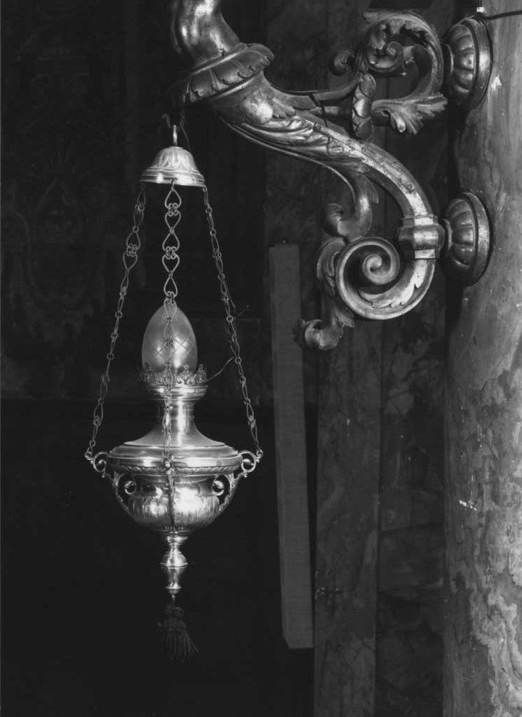 lampada pensile, serie - manifattura marchigiana (prima metà sec. XX)