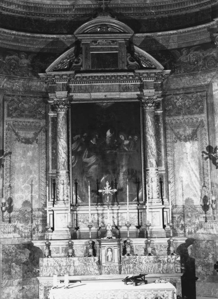 altare maggiore - manifattura marchigiana (metà sec. XVIII)