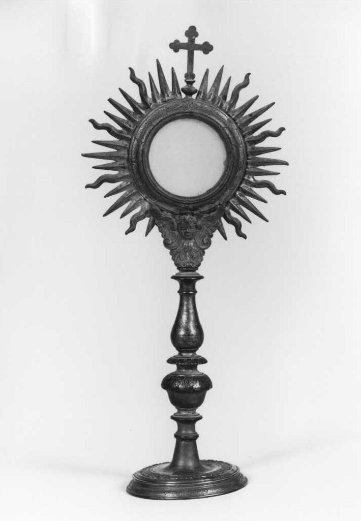 ostensorio - manifattura italiana (sec. XIX)