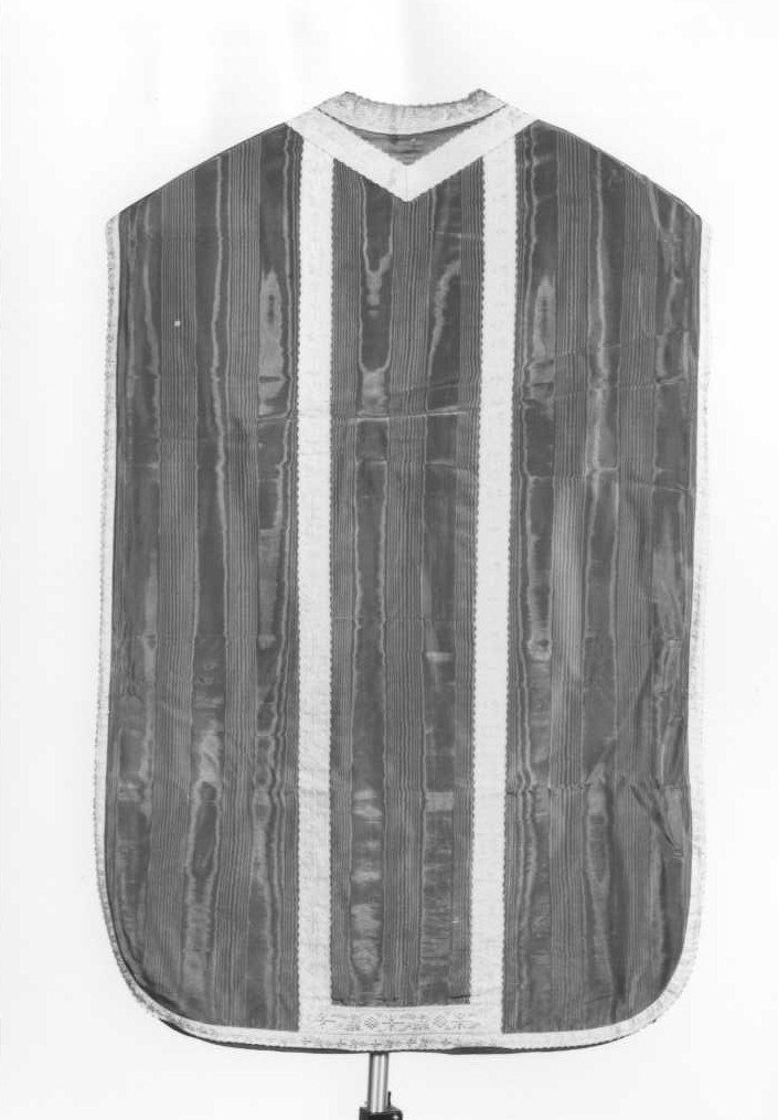 paramento liturgico - manifattura italiana (prima metà sec. XX)