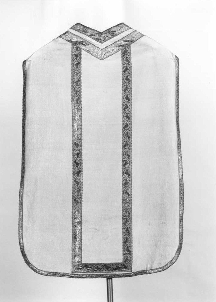 paramento liturgico - manifattura italiana (seconda metà sec. XIX)