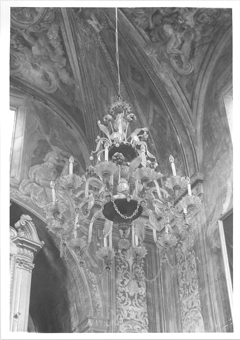 lampadario - a bracci - bottega muranese (sec. XVIII)