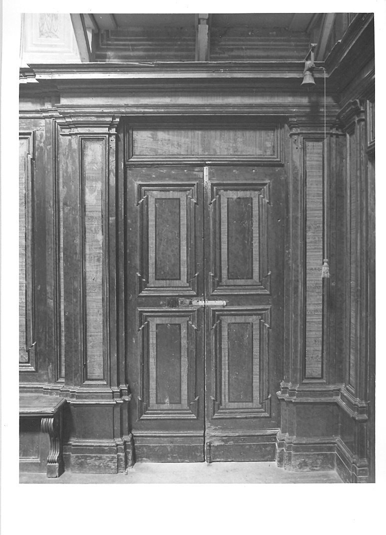 porta - a due battenti, serie - bottega marchigiana (sec. XVIII)