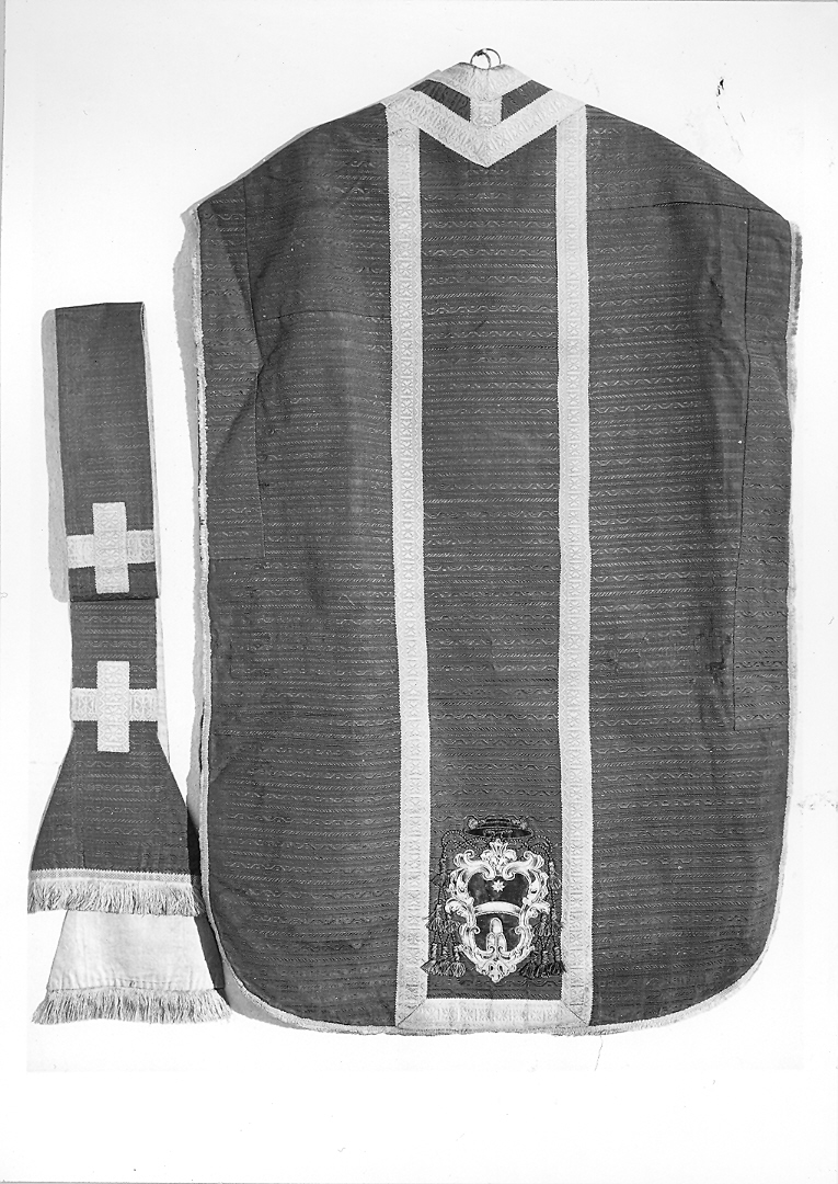 paramento liturgico, insieme - manifattura marchigiana (sec. XVIII)