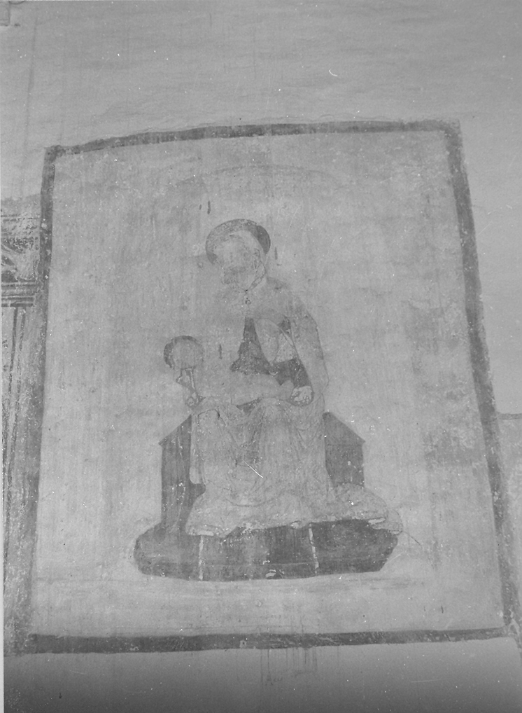 Madonna con Bambino in trono (dipinto) di Salimbeni Lorenzo (sec. XV)