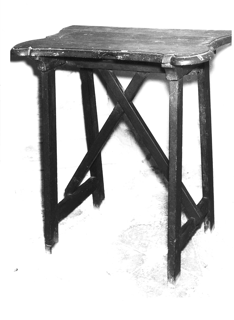 tavolo - bottega marchigiana (sec. XIX)