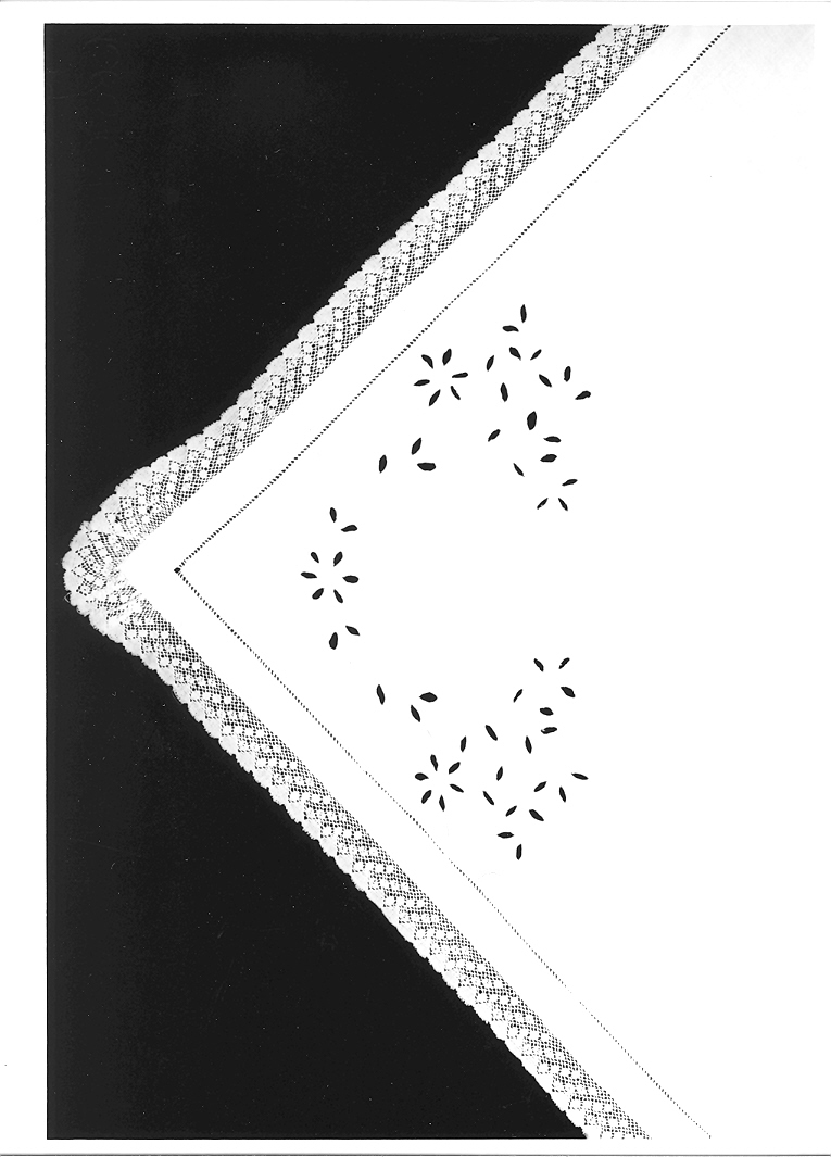 tovaglia d'altare - manifattura marchigiana (prima metà sec. XX)