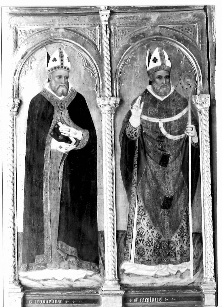 Sant'Antonio Abate eremita (dipinto, elemento d'insieme) di Pietro di Domenico da Montepulciano (attribuito) (sec. XV)
