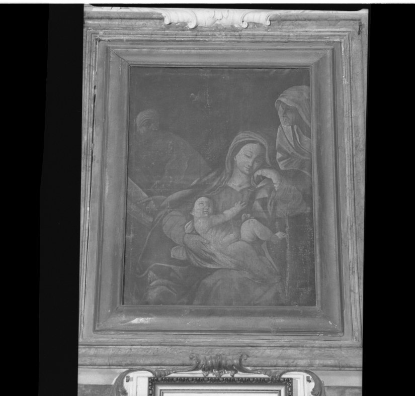 Sacra Famiglia e Sant'Anna (dipinto) - ambito marchigiano (sec. XVII)