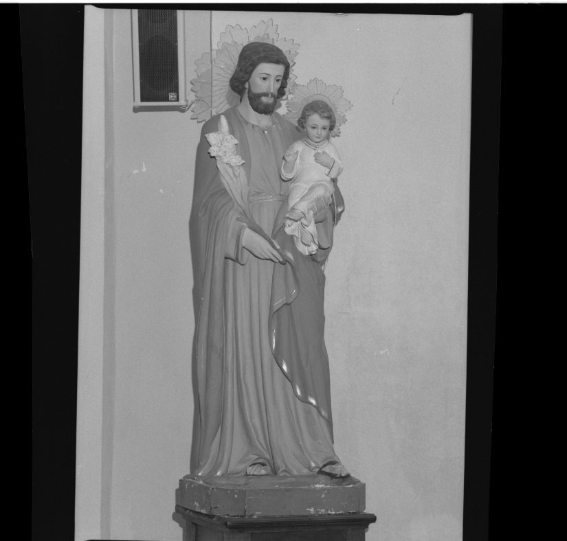 San Giuseppe e Gesù Bambino (scultura) - ambito romano (prima metà sec. XX)