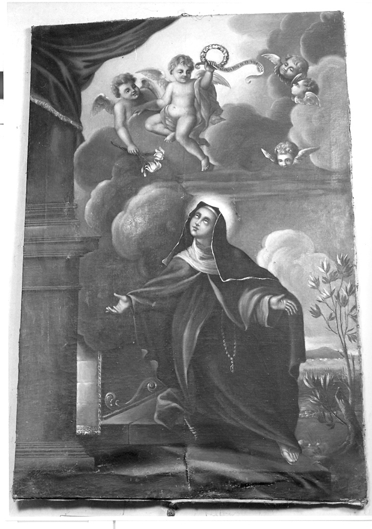 Santa Margherita da Cortona (dipinto) - ambito marchigiano (sec. XVIII)