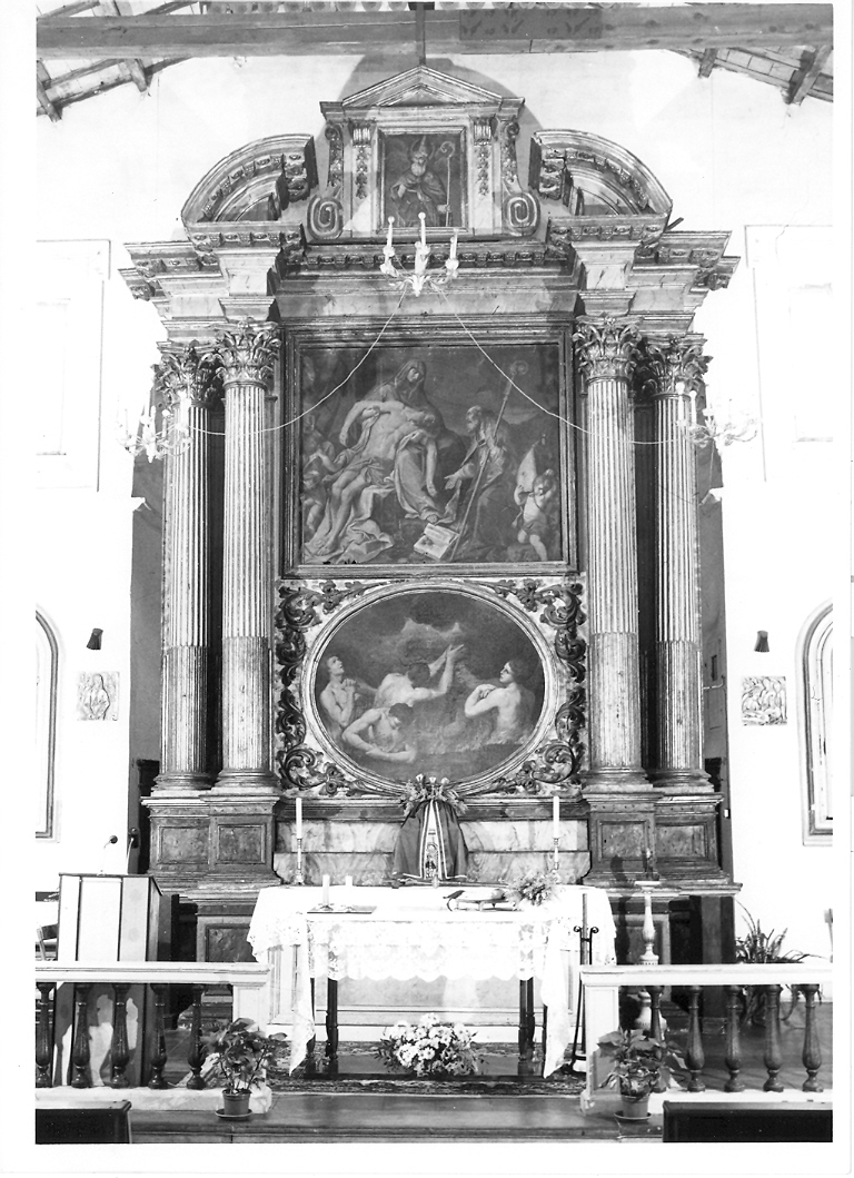 altare maggiore - manifattura marchigiana (prima metà sec. XVIII)