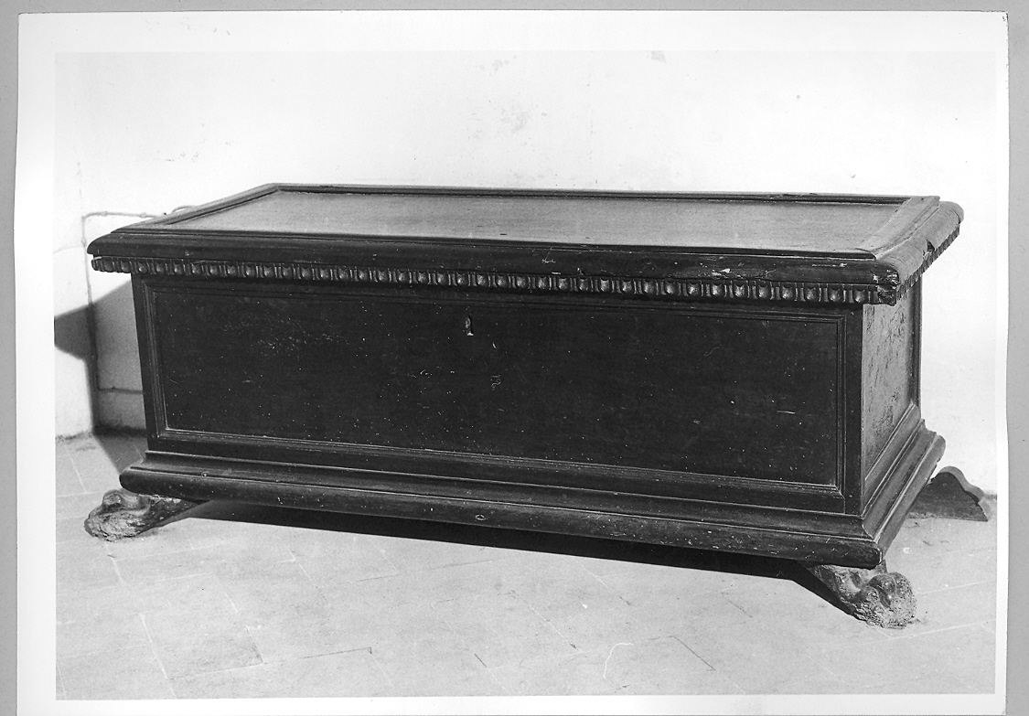 cassapanca - bottega marchigiana (sec. XIX)