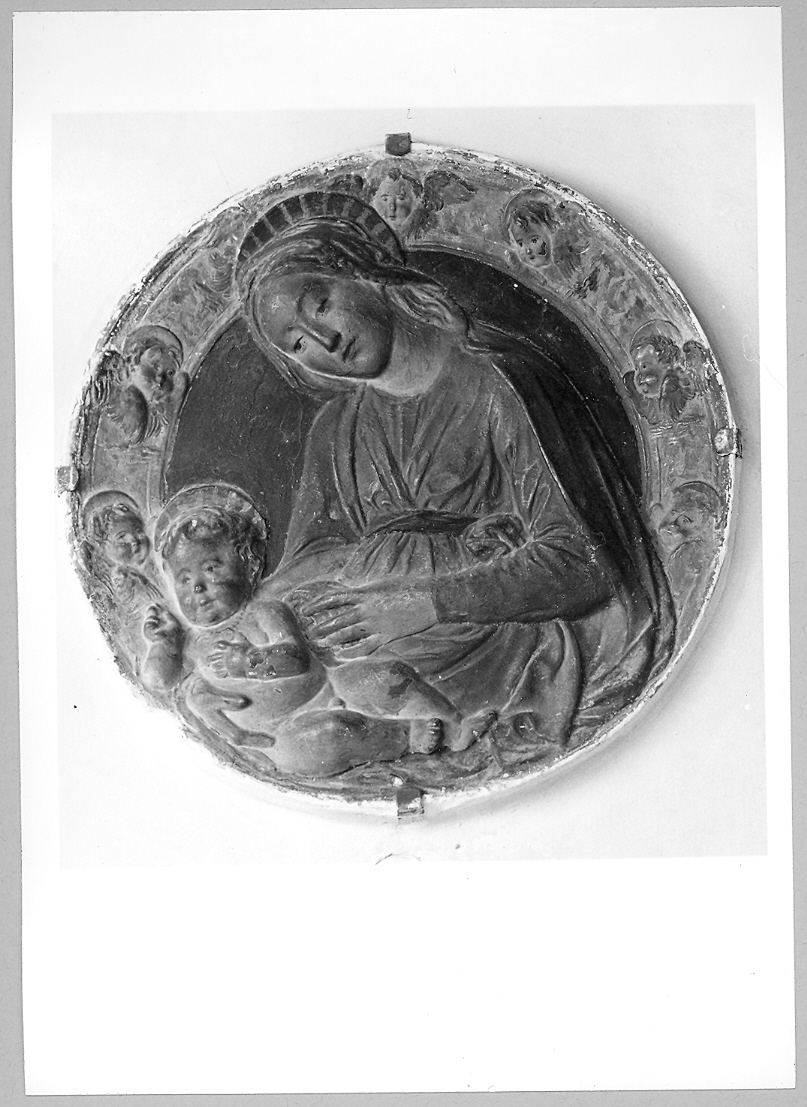Madonna con Bambino (rilievo) - bottega marchigiana (sec. XV)