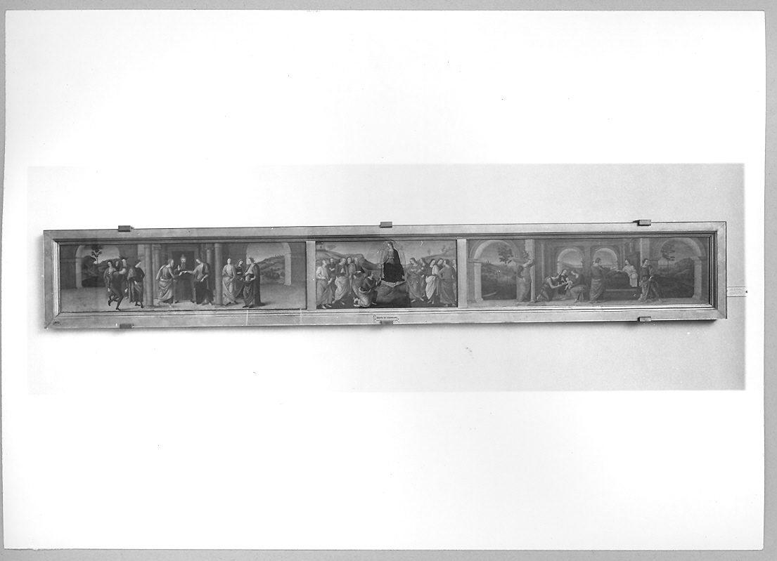 storie della vita della Madonna (dipinto) di Berto di Giovanni (sec. XVI)