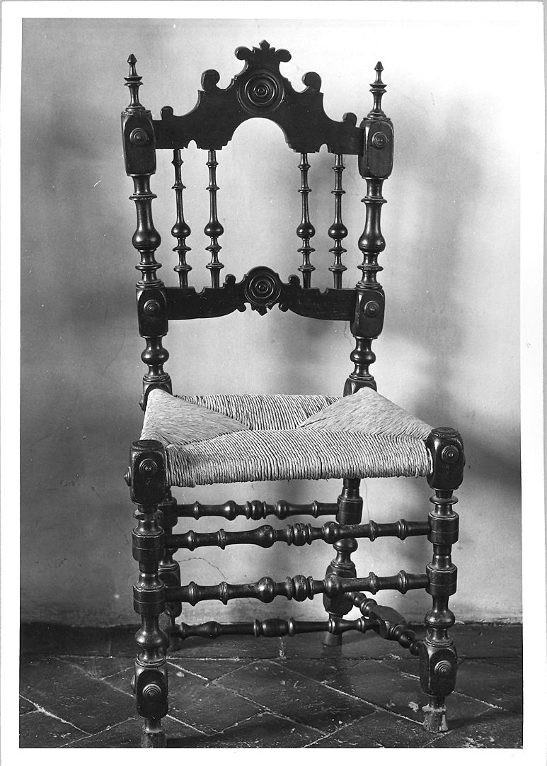 sedia - bottega marchigiana (sec. XIX)