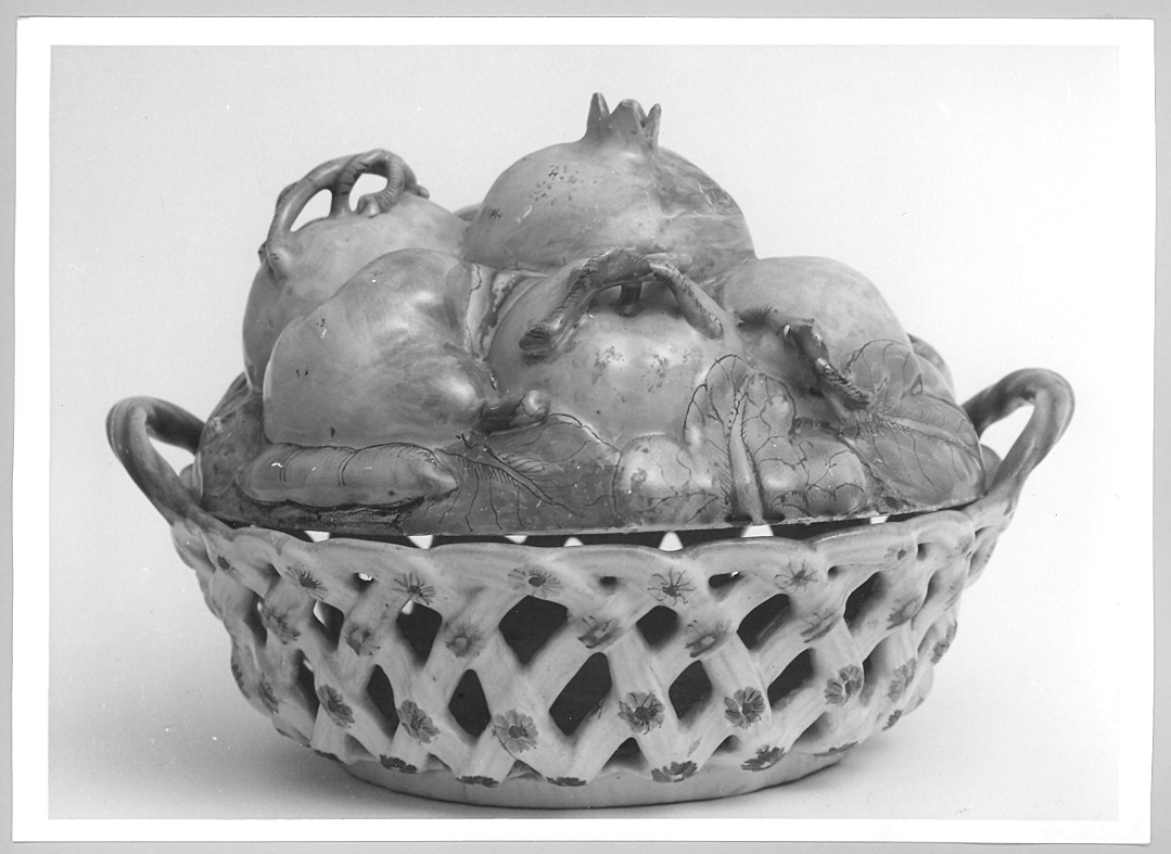 fruttiera - bottega marchigiana (sec. XVIII)