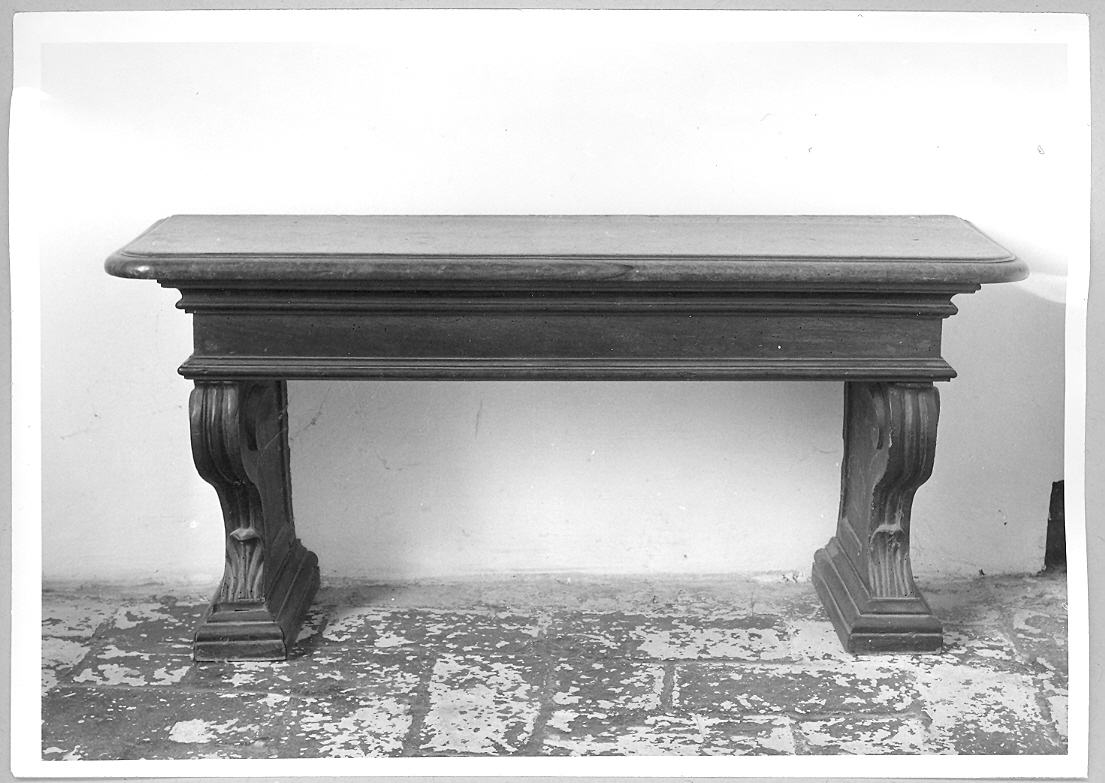 sedile, coppia - bottega marchigiana (fine/inizio secc. XVII/ XVIII)