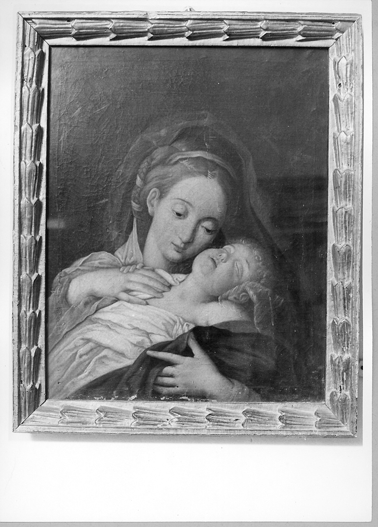 Madonna con Bambino (dipinto) di Salvi Giovanni Battista detto Sassoferrato (sec. XVII)