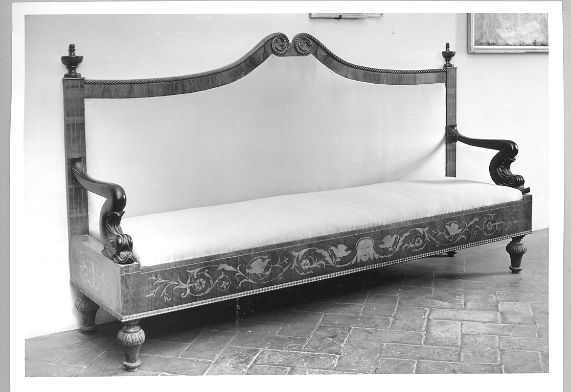 divano, coppia - bottega italiana (sec. XIX)