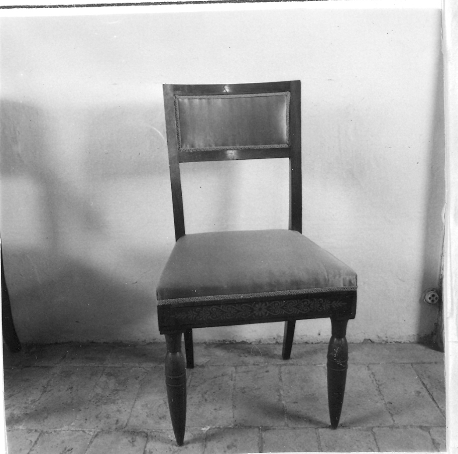 sedia, serie - bottega marchigiana (sec. XIX)