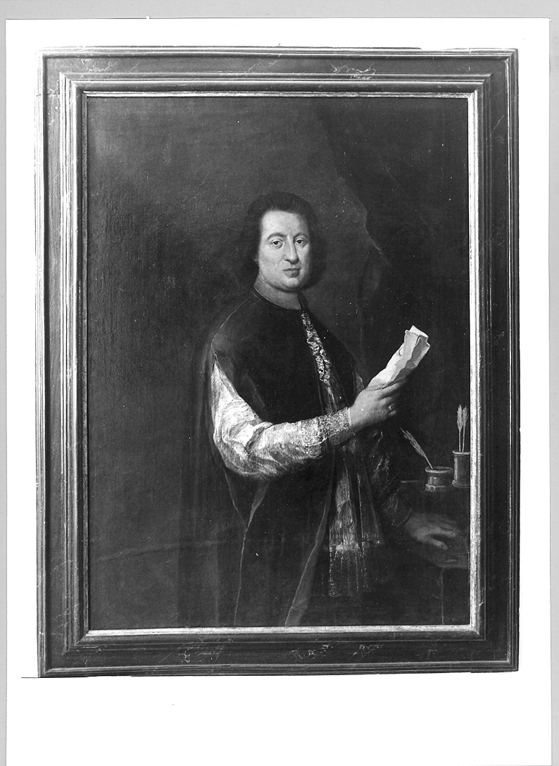 ritratto del cardinale Domenico Riviera (dipinto) - ambito marchigiano (sec. XVIII)