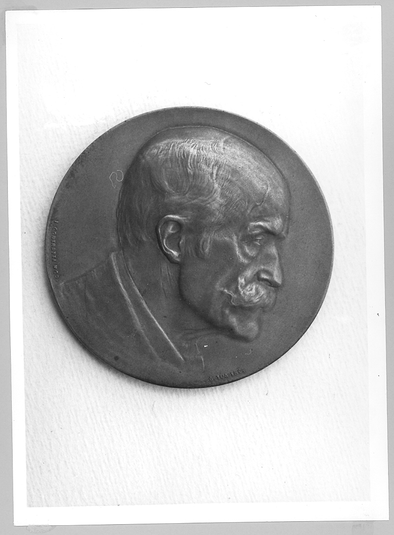 medaglia - bottega italiana (sec. XX)