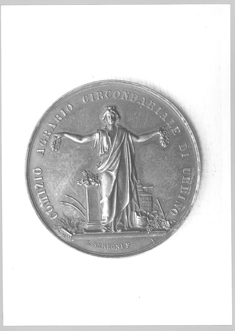 medaglia di Seregni Luigi (sec. XIX)