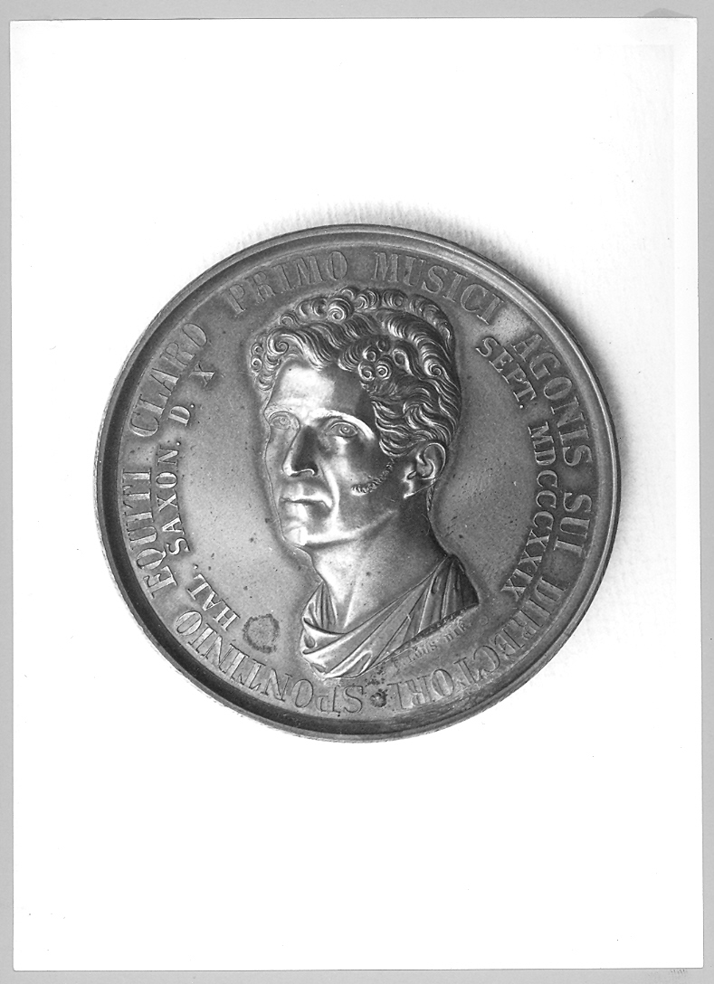 medaglia - bottega italiana (sec. XIX)