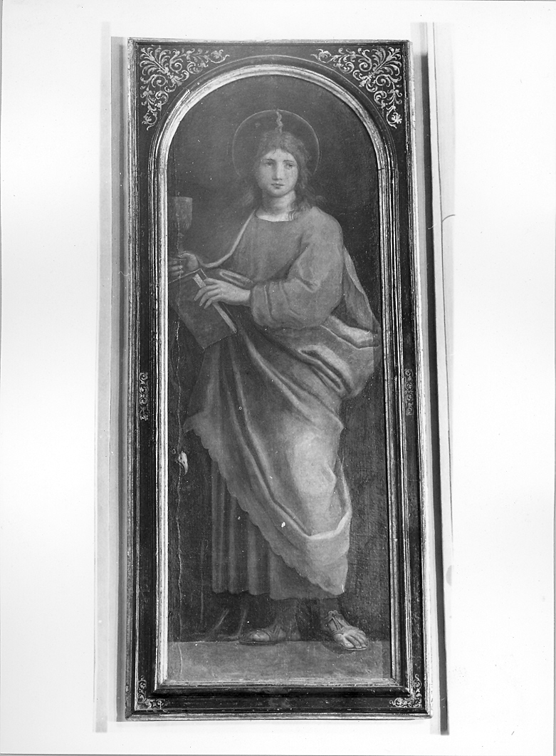 San Giovanni Evangelista (dipinto) di Cialdieri Girolamo di Bartolomeo (attribuito) (sec. XVII)