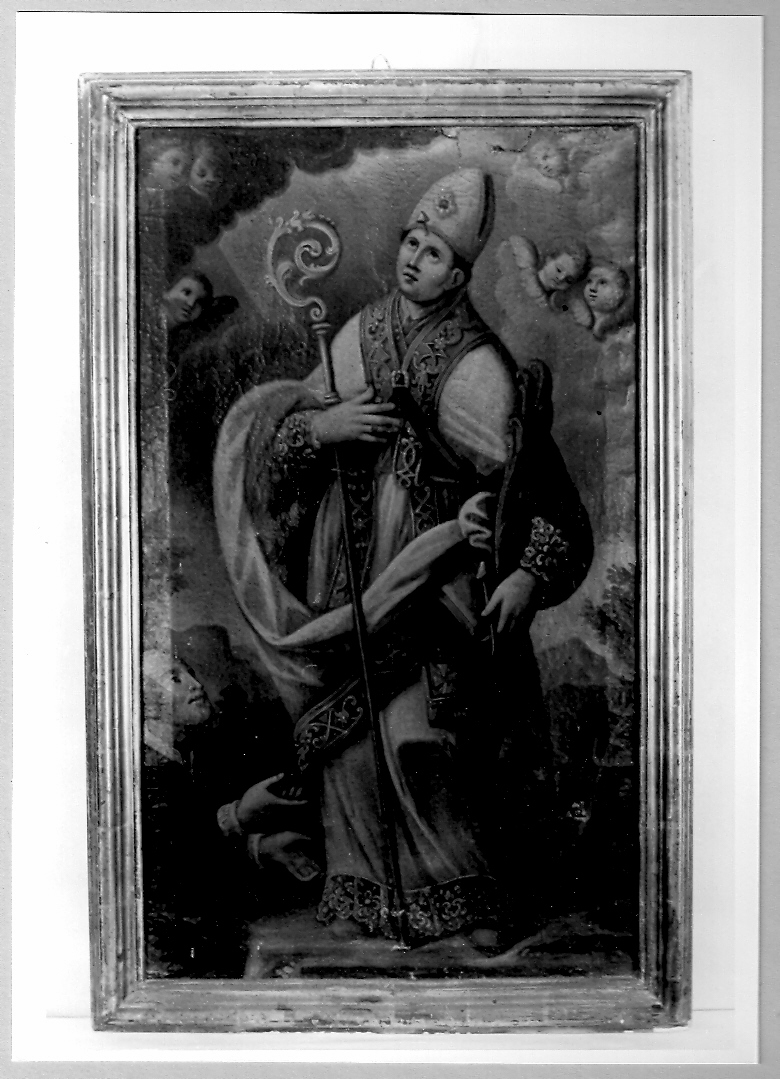 San Quirino vescovo (dipinto) di Del Monte Giuseppe (sec. XVIII)