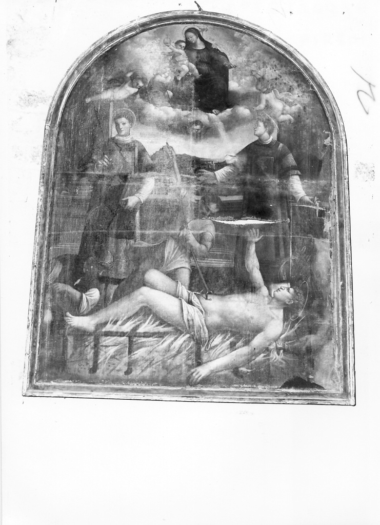 martirio di San Lorenzo (dipinto) - ambito italiano (fine sec. XVI)