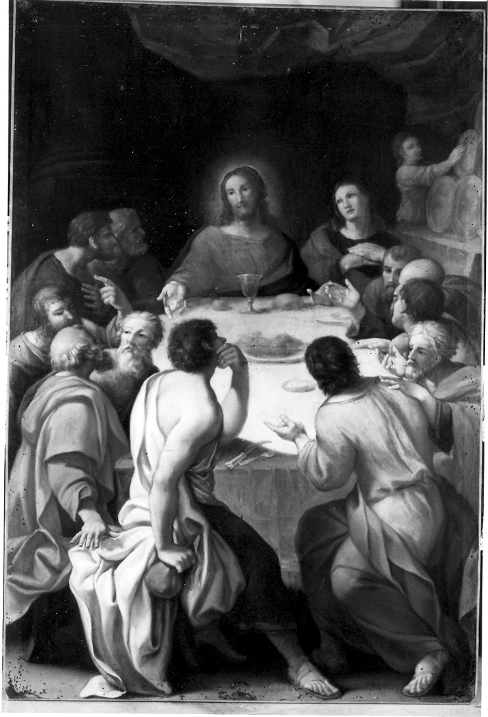 ultima cena (dipinto) di Valeri Domenico Luigi (attribuito) (sec. XVIII)