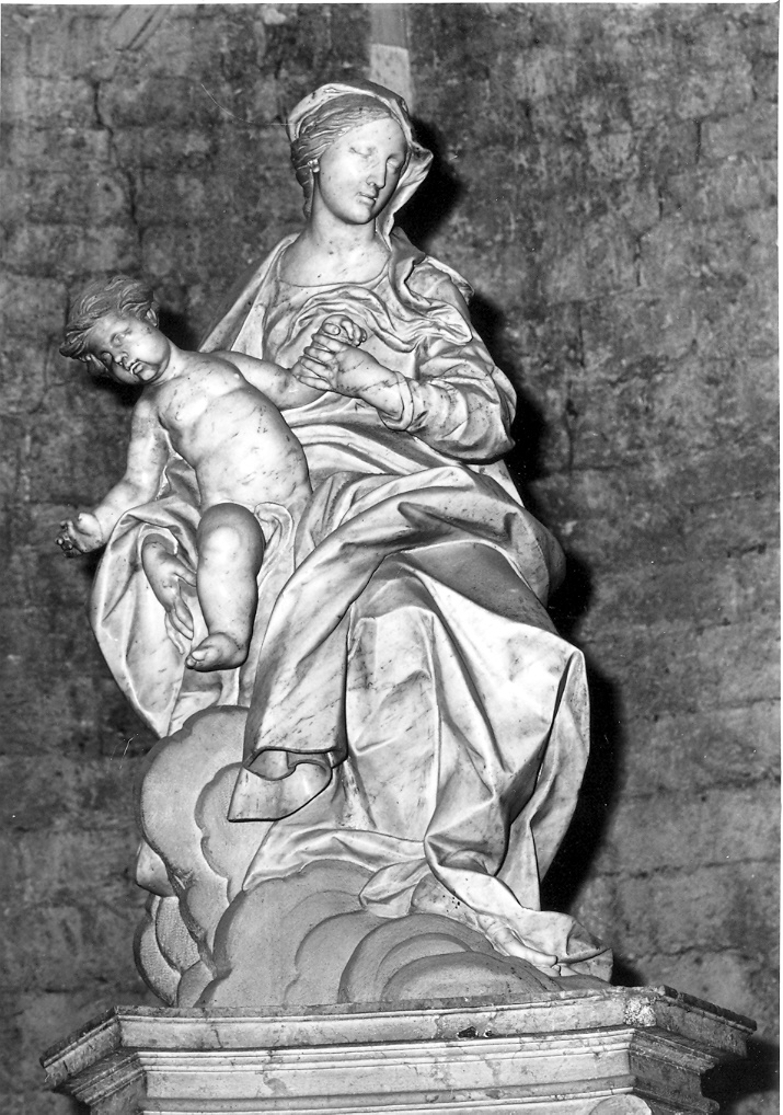 Madonna con Bambino (statua) di Giosafatti Lazzaro (seconda metà sec. XVIII)